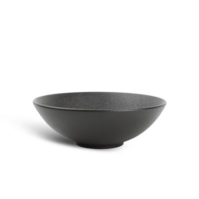 Bowl 18xH6cm black Dusk