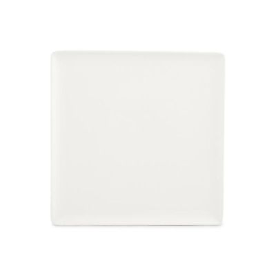 Teller flach 26x26cm white Dusk