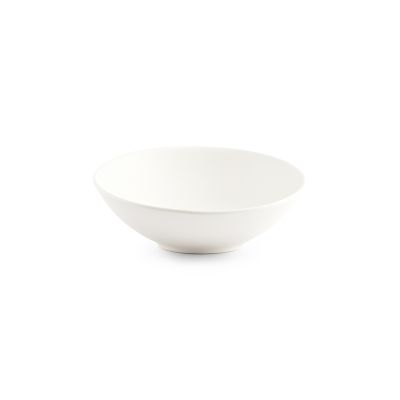 Bowl 24xH5/10cm white Dusk