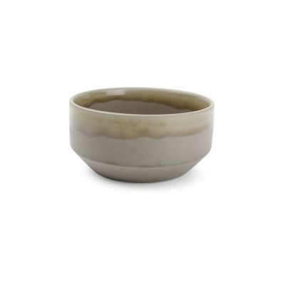 Bowl 14xH6,5cm brown Structo