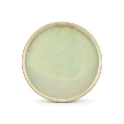 Plat bord 24xH1,5cm turquoise Structo