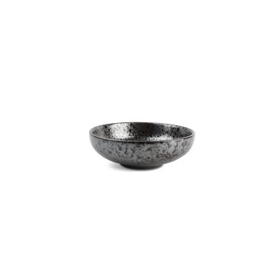 Bowl 18xH5,5cm black Oxido