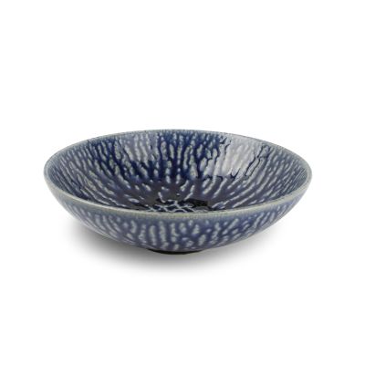 Bowl 22,5xH7cm cobalt Oxido