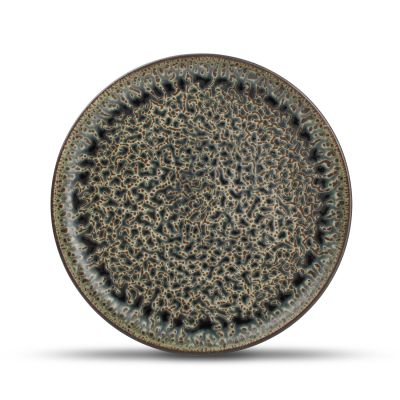 Plate 28,5cm emerald Oxido