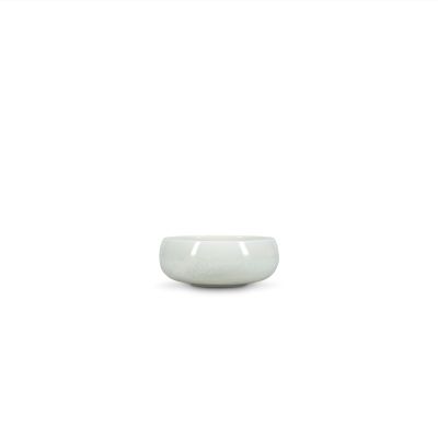 Kom 12xH5cm conisch frost white Ceres