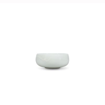 Kom 14xH6,5cm conisch frost white Ceres