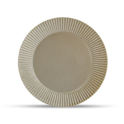 Plate 26cm sage green Aurora