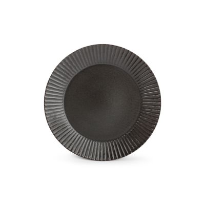 Plate 19,5cm black Aurora