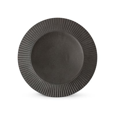 Plate 30,5cm black Aurora