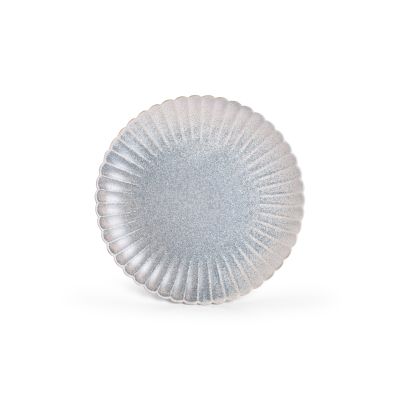 Assiette plate 25,5cm blue faded Dune