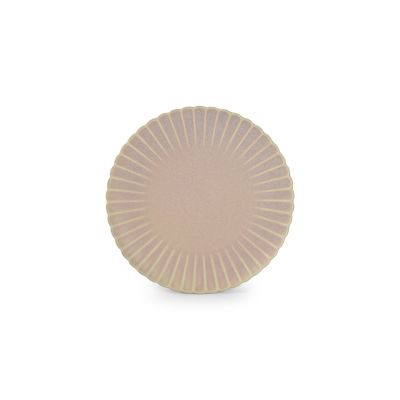 Assiette plate 25,5cm pink faded Dune