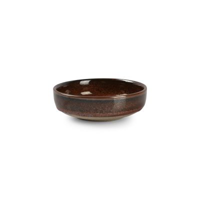 Bowl 10xH3cm red Tapa