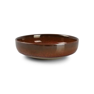 Bowl 16xH4,5cm red Tapa