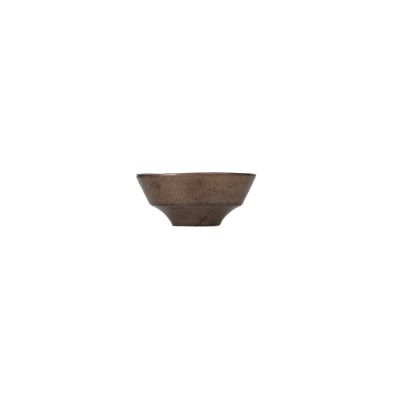 Bowl 14xH6cm gold Cone
