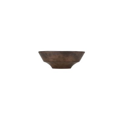 Bowl 18xH6,5cm gold Cone