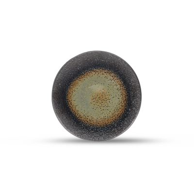 Plat bord 20,5cm textured moss Cone