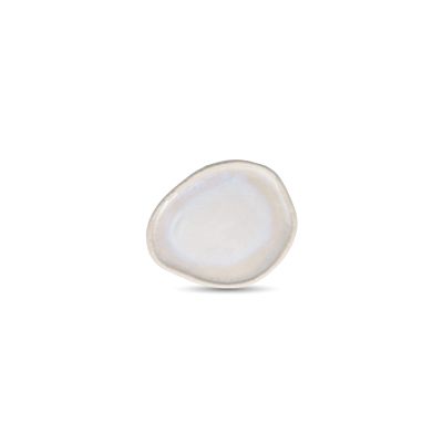 Plat bord 15x12,5cm pure pearl Icon