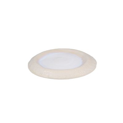 Diep bord 27,5/20,5xH3cm pure pearl Icon