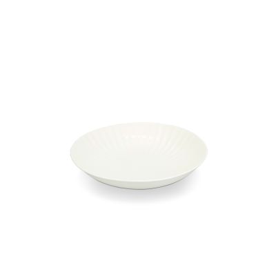 Bowl 23xH5cm white Bloom