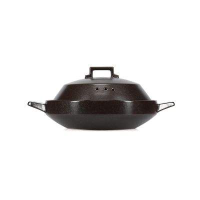 Baking dish 34x26xH7cm black Obun