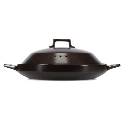 Baking dish 46,5x36xH6cm black Obun