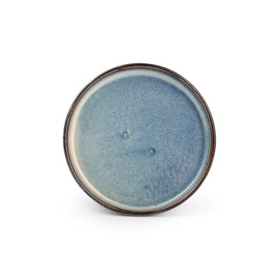 Assiette plate 13,5xH2cm blue Nova