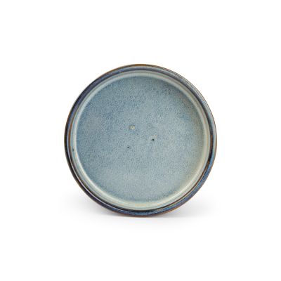 Assiette plate 13,5xH3cm blue Nova