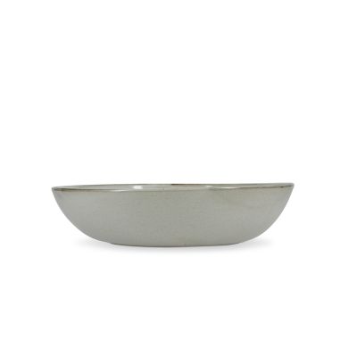 Serving dish 30,5xH7,5cm grey Ceres