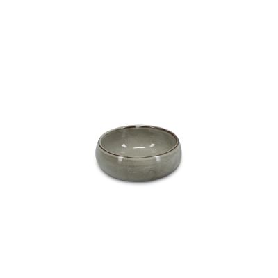 Kom 12xH5cm bolvorm grey Ceres