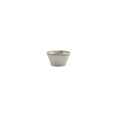 Bowl 10xH5cm conical green Line