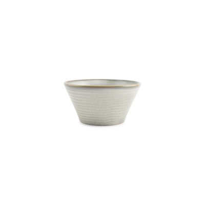 Bowl 18xH9cm conical green Line