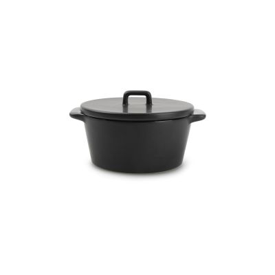 Baking dish 15/10xH5,5cm with lid black Ardo