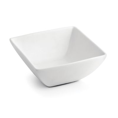 Bowl 23xH9cm white Squito