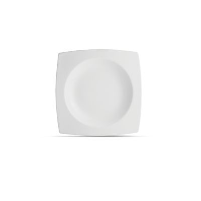 Assiette creuse 27/21xH4cm blanc Squito