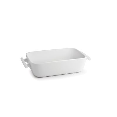 Baking dish 33x23,5xH6cm white Squito