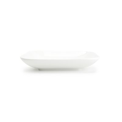 Assiette creuse 22x22xH3,5cm blanc Match