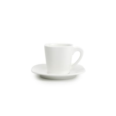 Tasse 18cl et soucoupe blanc Match