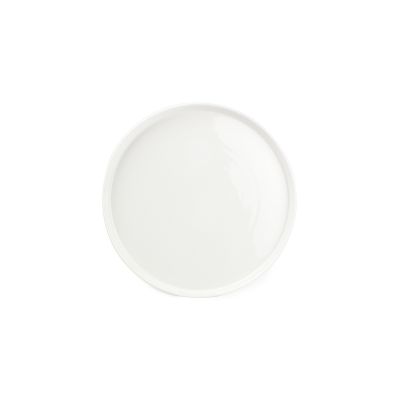 Assiette plate 22,5xH2cm blanc Gusto