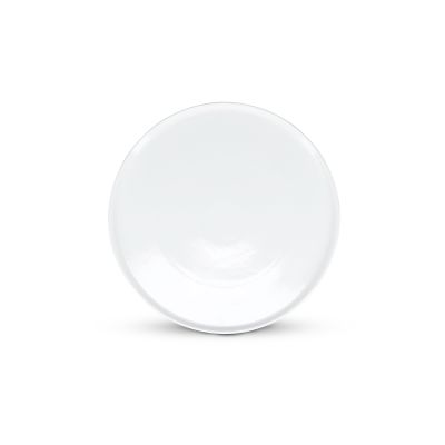 Plat bord 26,5cm low rim wit Gusto