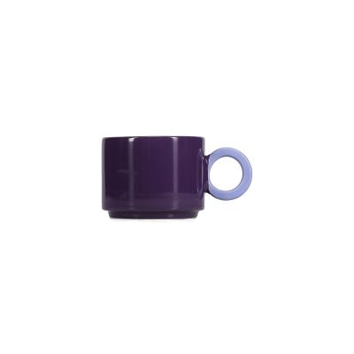 Mug 28cl dark purple/lavender blue Lou
