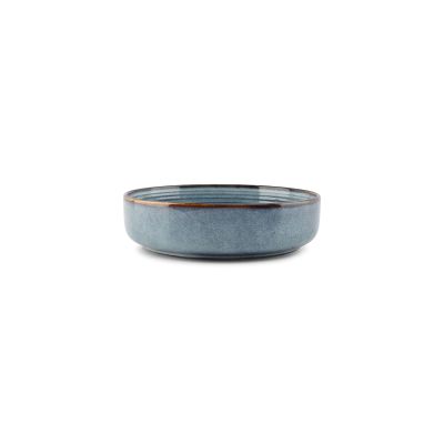 Deep plate 22xH6cm blue Duna