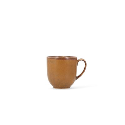 Tasse à moka 9cl marron foncé Ovio