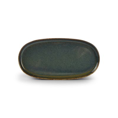 Plate 30x15xH2,5cm green Pila