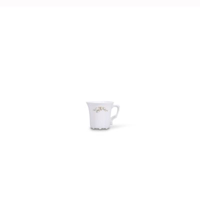 Tasse à moka 11cl brown flower Retro