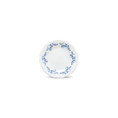 Plat bord 16cm blue flower Retro