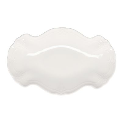 Serving dish 39x25cm ivory Retro