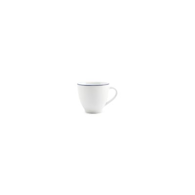 Tasse 20cl blue rim Basic White