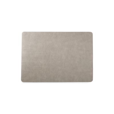 Placemat 43x30cm structuur beige Layer