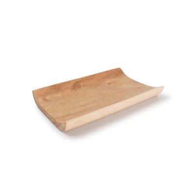 Serving board 25x13cm rounded rim acacia Palla