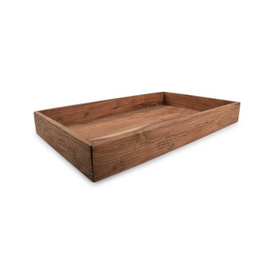 Serving tray 53x32,5xH6,5cm natural Venna